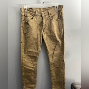 Mott & Bow khaki jeans pants 34/30 Slim
